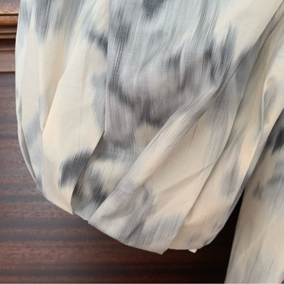 Rebecca Taylor NWT Whisper Rose Tulip Sleeve Top, Size 4 - Picture 9 of 13